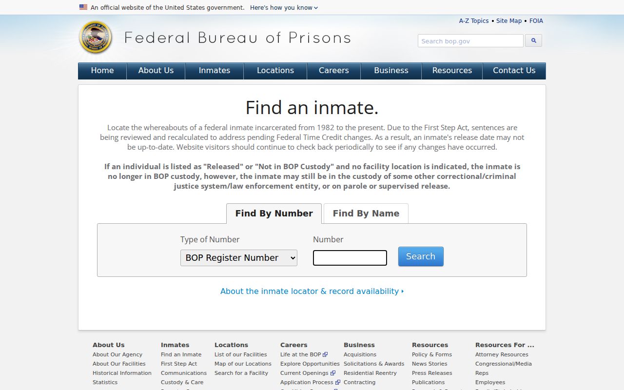 Arlington criminal records through the federal inmate locator from Tarrant County